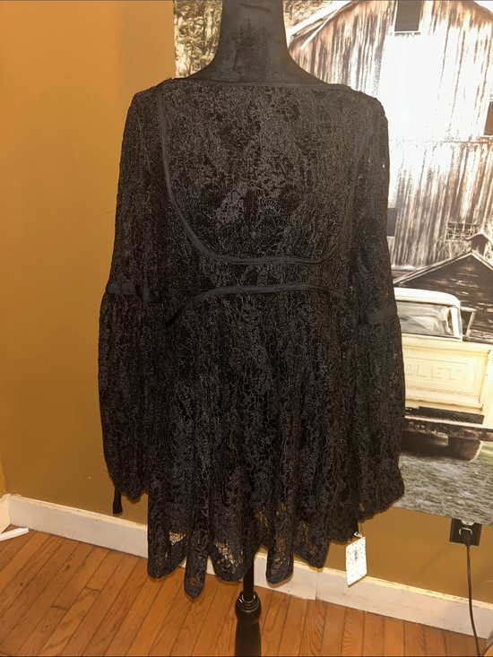 Free People Dresses & Skirts - NWT Free People Black Tunic Top - Size L